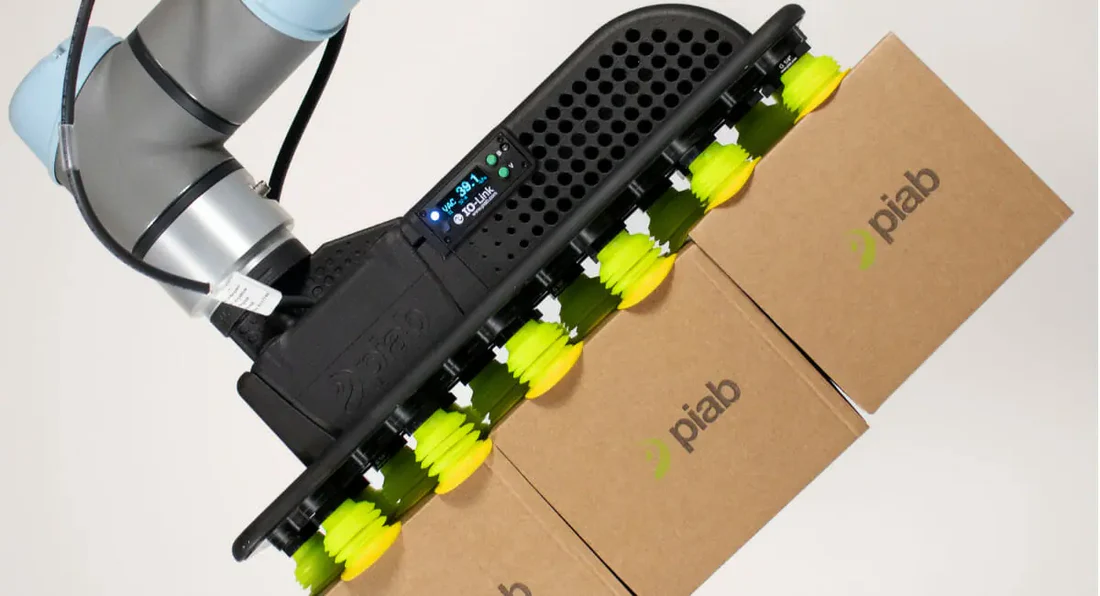 Piab CPT multiprísavkový gripper s IO-Link na UR cobote