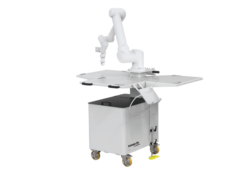 ProFeeder Flex — mobilná robotická bunka pre CNC machine tending od EasyRobotics
